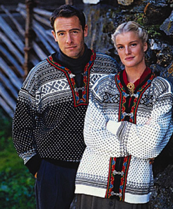 The traditional Norwegian cardigan